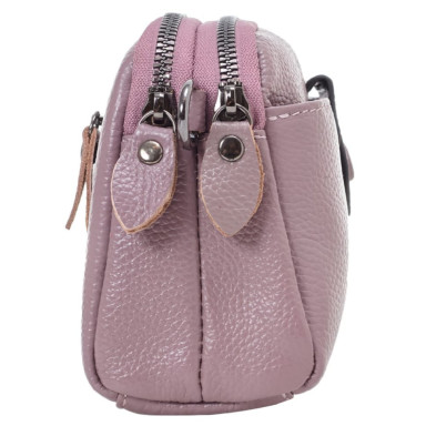 Сумка жіноча з натуральної шкіри MB44491purple