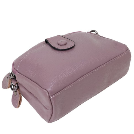 Сумка жіноча з натуральної шкіри MB44491purple