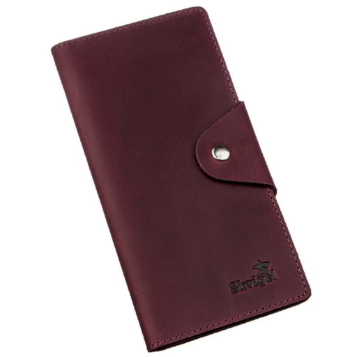 Візитниця-книжка ST Leather 19218 Бордова