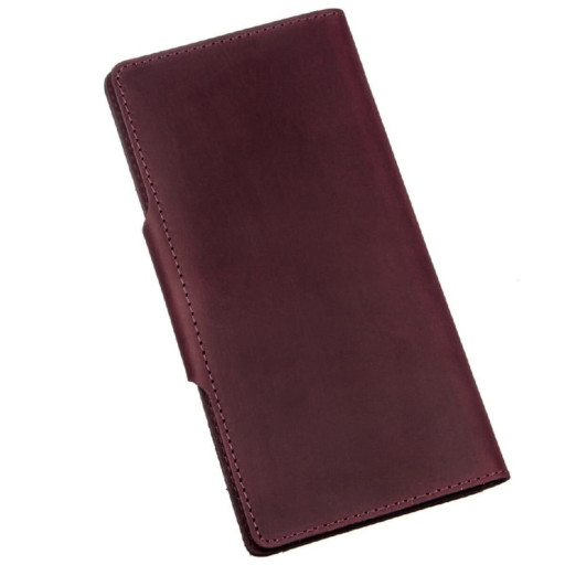 Візитниця-книжка ST Leather 19218 Бордова