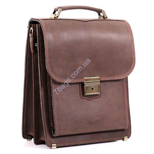 Стильний шкіряний портфель - планшет бренду Мануффато