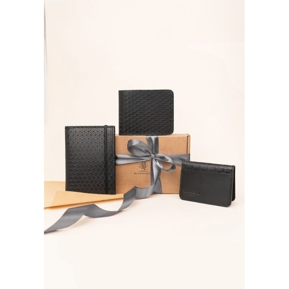 Чоловік подарунковий набір шкіряних аксесуарів Мілан