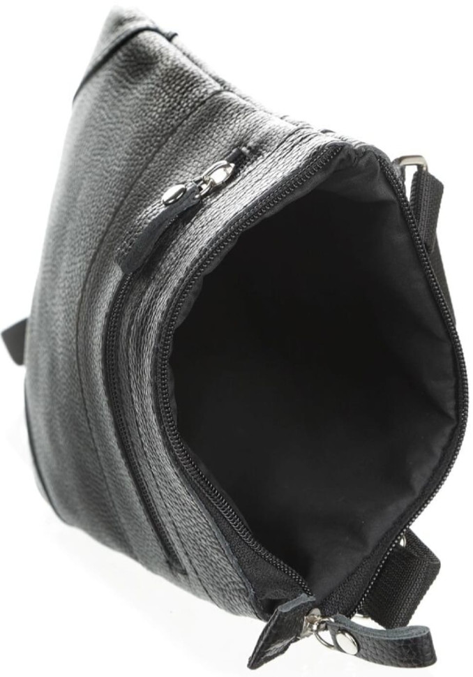 Сумка SHVIGEL 11025 шкіряна Чорна