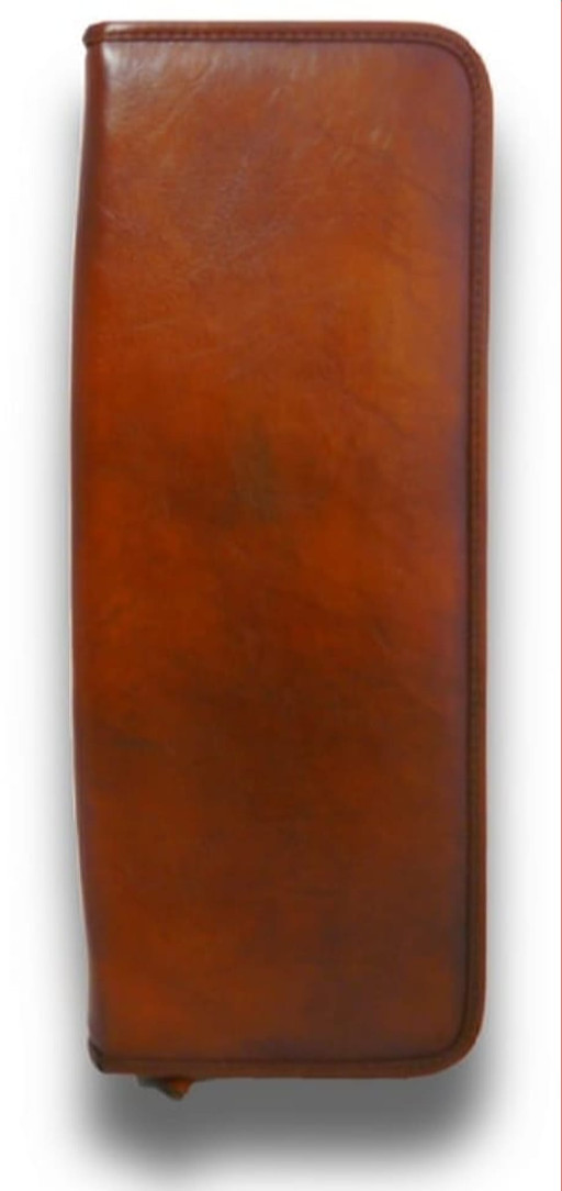 Pratesi BMA012 - Buontalenti Tiecase in cow leather Bruce Brown