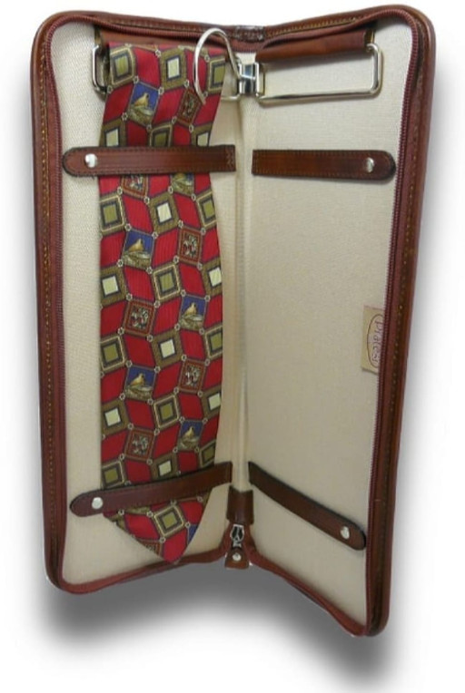 Pratesi BMA012 - Buontalenti Tiecase in cow leather Bruce Brown