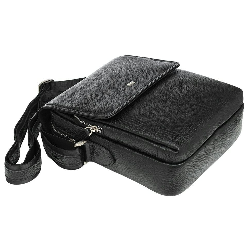 Барсетка шкіра м'яка DESISAN 354-01 чорний флотар