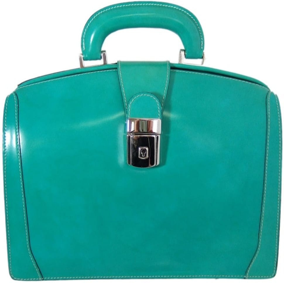 Pratesi RVA120/29T - Miss Brunelleschi R120/29T Bag in cow leather 42RVA120/29 Radica Verde Acq