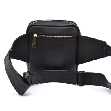 Men's leather belt bag GA-7777-4lx TARWA made of Nappa leather