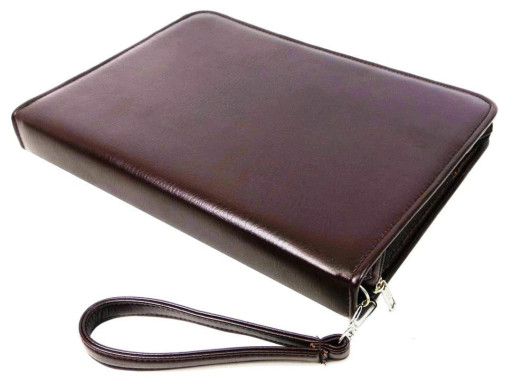 Папка для документів з екошкіри Exclusive 712000 бордова