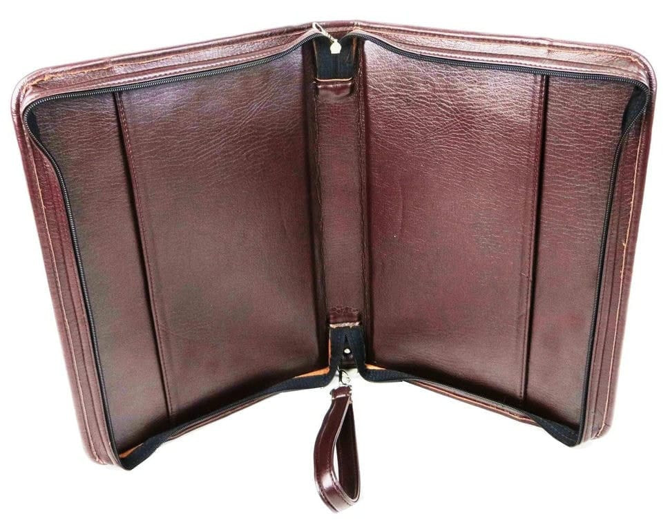 Папка для документів з екошкіри Exclusive 712000 бордова