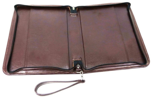 Папка для документів з екошкіри Exclusive 712000 бордова