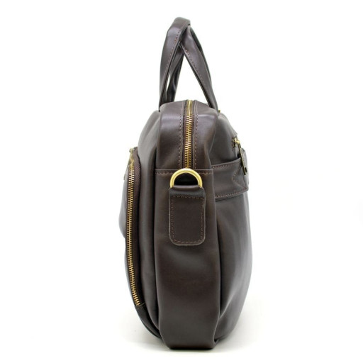 Шкіряна сумка для ділового чоловіка GC-7334-3md бренду TARWA