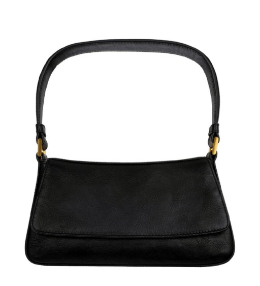 Жіноча шкіряна сумка багет чорна - Bright Lights, Big City - Time Resistance 5247301