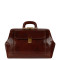 Большая итальянская кожаная докторская сумка - Hamlet - Коричневый цвет - Time Resistance 5249601