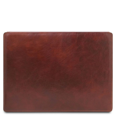 Leather desk pad with inner compartment Tuscany TL142054