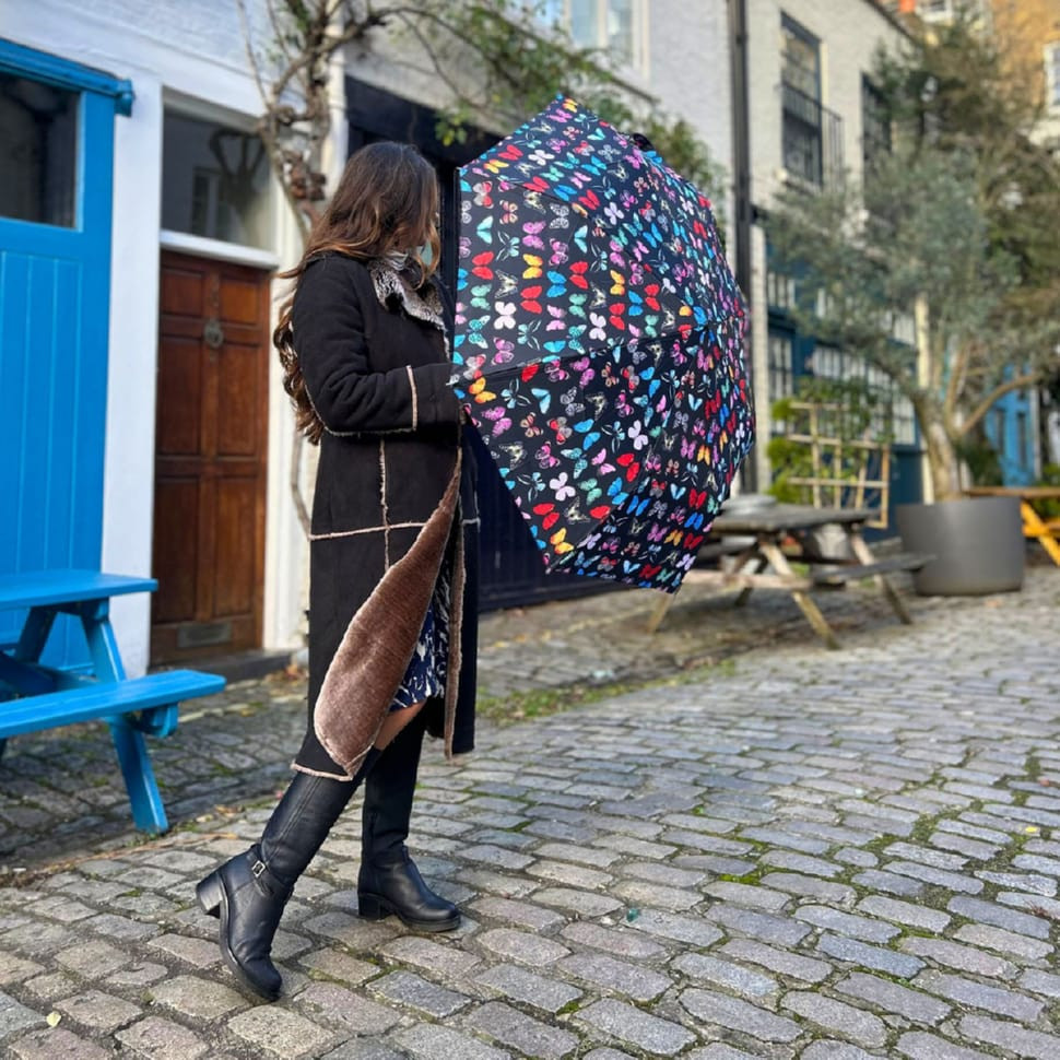 Зонт женский Fulton L354-041659 Minilite-2 Butterfly (Бабочки)