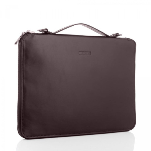 Шкіряна папка з плечовим ременем Newery N9003GC