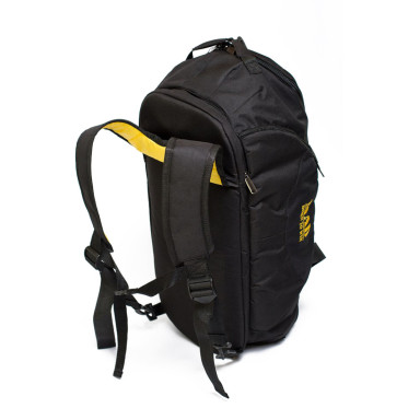 Infinity Duffle Bag Backpack Black/Yellow by MAD | born to win™