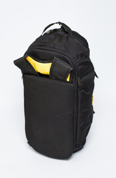 Infinity Duffle Bag Backpack Black/Yellow by MAD | born to win™