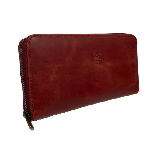 Шкіряне портмоне Arno 2250 rosso червоний