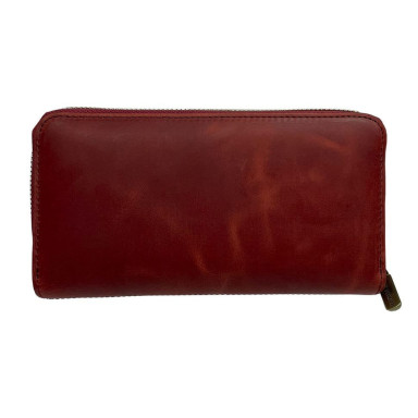 Leather wallet Arno 2250 rosso red