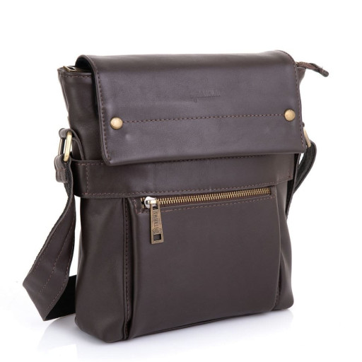 Чоловіча шкіряна сумка через плече GC-7121-3md TARWA