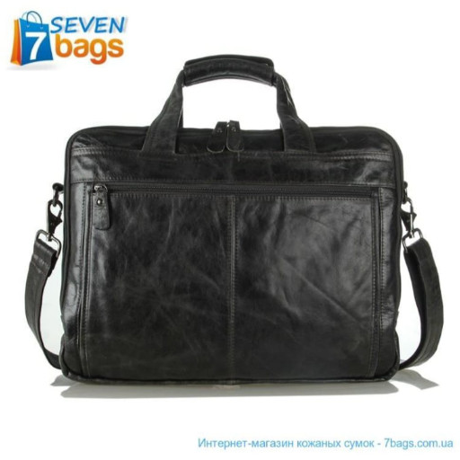 Шкіряна сумка JD7146J, бріфкейс, дорожня сумка, сіра