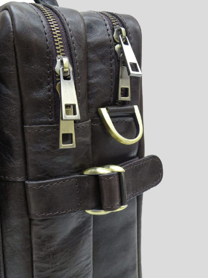 Елітна чоловіча сумка з двома відділеннями Newery N9523NC