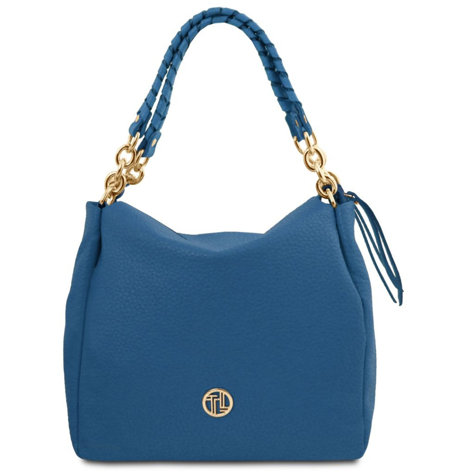 Amy Soft leather shopping bag Tuscany TL142385