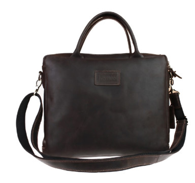 Large leather document bag A4 Sullivan 742-16-1(48)