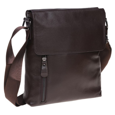 Men's leather bag Borsa Leather K17859-brown