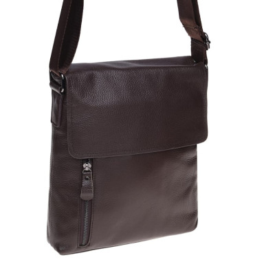 Men's leather bag Borsa Leather K17859-brown