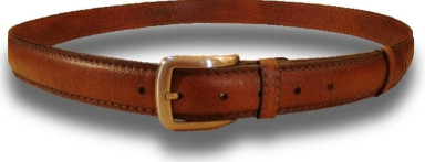 Pratesi BCL003 - Belt in cow leather Bruce Cherry
