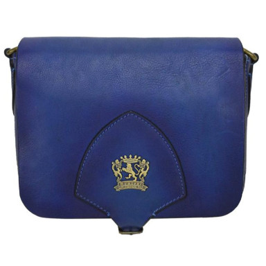 Pratesi BBE530 - Mandri Cross Body Bag in cow leather Mandri Electric Blue