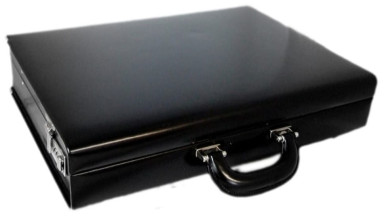 Pratesi RNE317/9 - Machiavelli Attach Case in cow leather Radica Black
