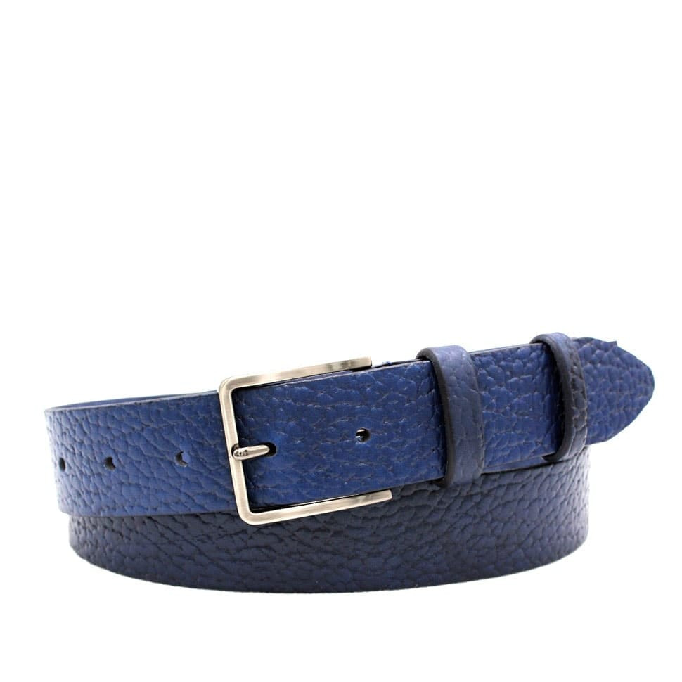 Синій ремінець шкіряний флотар TARWA A14062-13 ширина 40мм