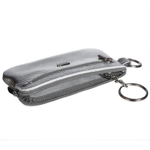 Ключниця шкіряна Desisan 206-669 срібло