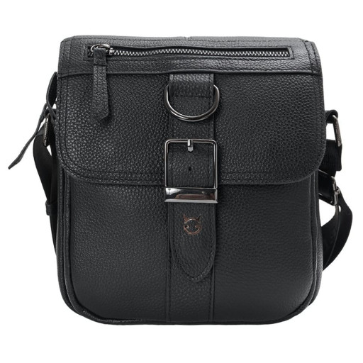 Барсетка м'яка шкіряна GIORGIO FERRETTI GF3489-1 чорна