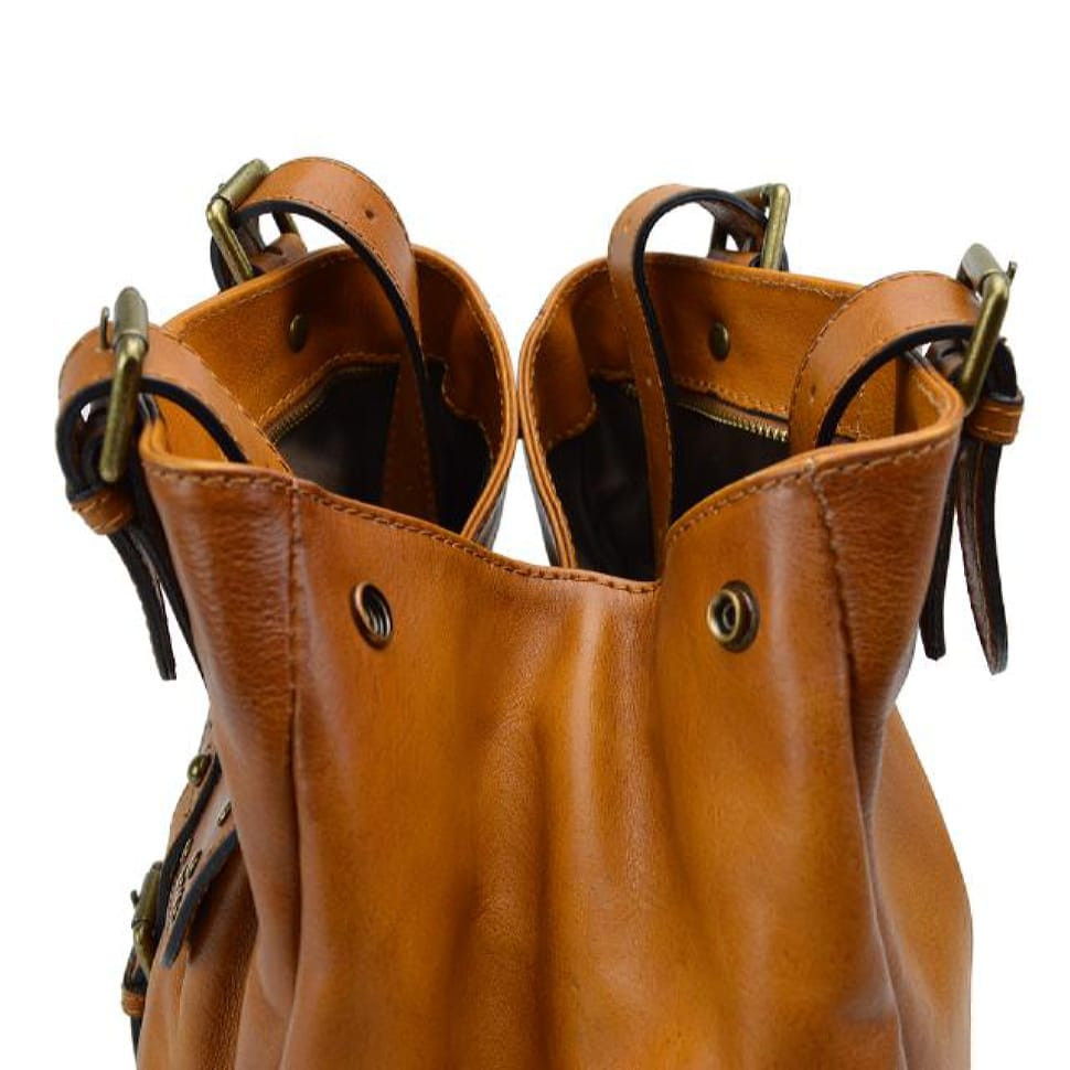 Pratesi BGR163/P - Talamone B163/P Shoulder Bag in cow leather Talamone B163/P Gray