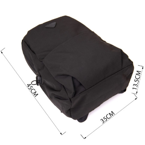 Рюкзак smart унісекс Vintage 20622 Чорний