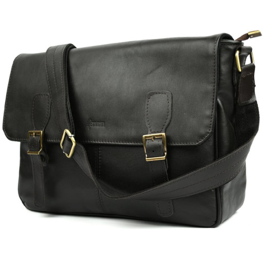 Шкіряна сумка через плече для ноутбука і документів TC-7022-3md TARWA