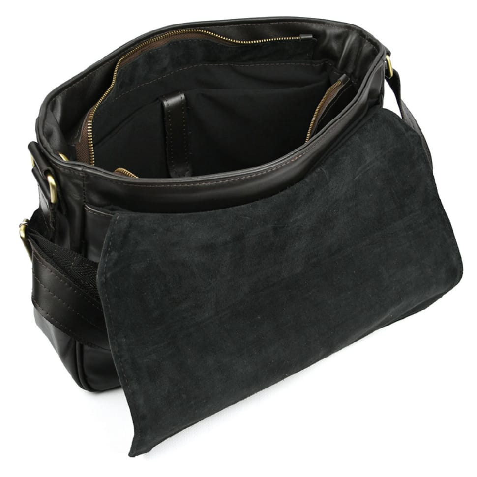 Шкіряна сумка через плече для ноутбука і документів TC-7022-3md TARWA