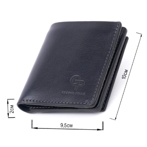 Якісний гаманець із монетницею зовні з натуральної шкіри GRANDE PELLE 11648 Пудровий