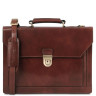 Кожаный портфель на 3 отделения от Tuscany TL141732 Cremona 
