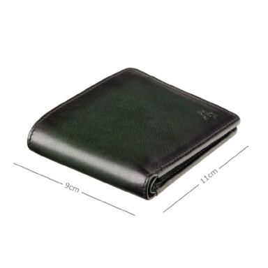 Кошелек мужской Visconti AT60 Arthur c RFID (Burnish Green)