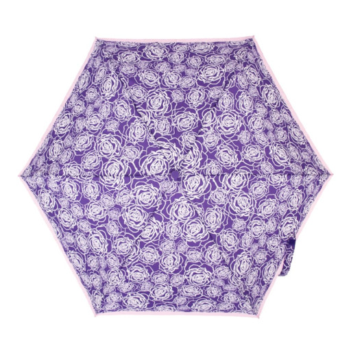 Парасолька жіноча Fulton L926 Curio-2 UV Sketchy Rose (Ескіз троянди)