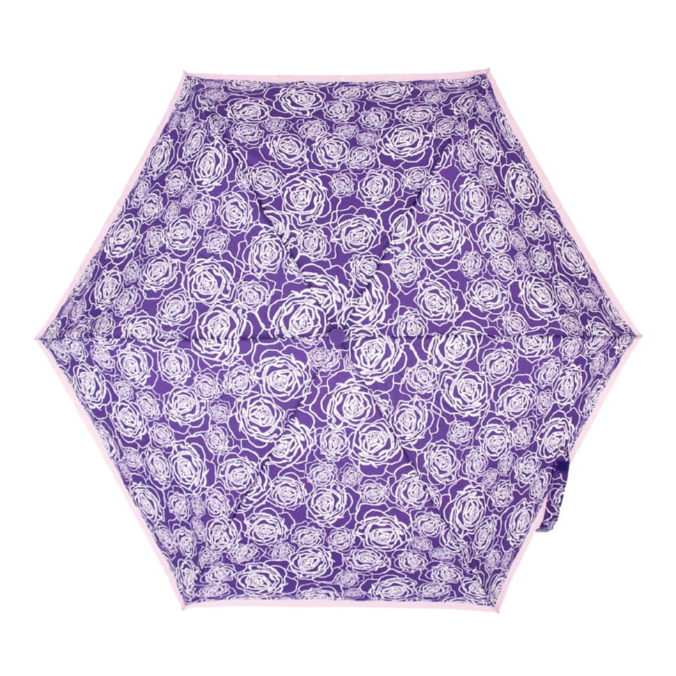 Зонт женский Fulton L926 Curio-2 UV Sketchy Rose (Эскиз розы)