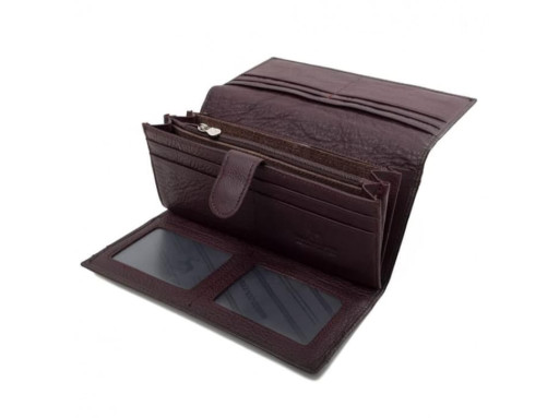 Коричневий шкіряний гаманець MARCO COVERNA MC1415-9