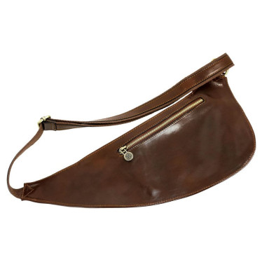 Chest bag, sling, one-shoulder backpack - The Monk - brown Time Resistance 5223501