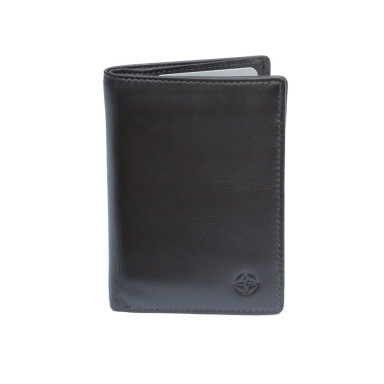 Leather wallet Cortina 5065 moro brown